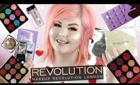 Revolution Beauty Haul | NEW Violet Chocolate Palette + Glitter