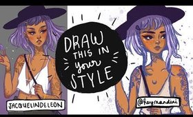 Draw This In Your Style Challenge #2- Jacquelin De Leon