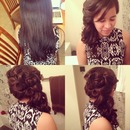 Hair I did for a bride