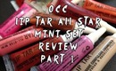 OCC Lip Tar All Stars Mini x12 Set Review PART 1