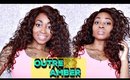 Outre Curly Lace Front Wig - AMBER | Unboxing & Wig Review