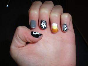 Halloween nails of 2011