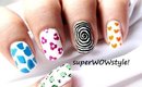 Toothpick Nail Designs ★ Nail Art without Tools ★ No Tools Nail Art Using Toothpick