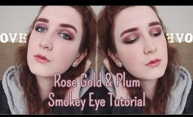 Rose Gold and Plum Smokey Eye Tutorial!