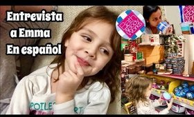 VLOGMAS DIA 2: ENTREVISTA A EMMA EN ESPAÑOL, VAMOS A BATH AND BODY WORKS Y WALMART