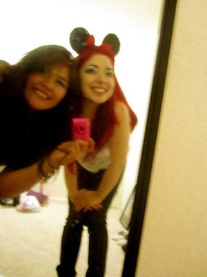 My friend & me with my red hair ;]