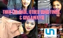 (OPEN) THRIFTED HAUL, OTHER GOOD FINDS, & GIVEAWAY!!!!