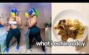 WHAT I EAT IN A DAY FOR HEALTHY CURVES + Plus Size Workout Routine