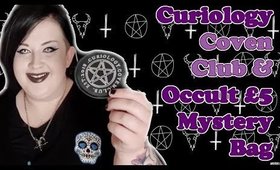 CURIOLOGY COVEN CLUB AUGUST 2019 & OCCULT BOX £5 MYSTERY BAG