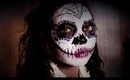 Sugar Skull Halloween Makeup Tutorial