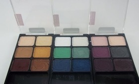 Wet n Wild six pan palettes SWATCHES!