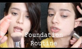 Current Foundation Routine 2014 | Full Face Make-Up Routine