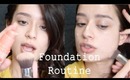 Current Foundation Routine 2014 | Full Face Make-Up Routine