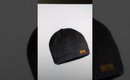 Beanie Grey Hat - Ski Cap Wool Blend - designed by CacheAlaska Campaign