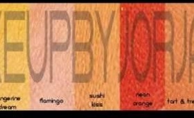 MAC All About Orange Collection 2013 Lipstick Swatches