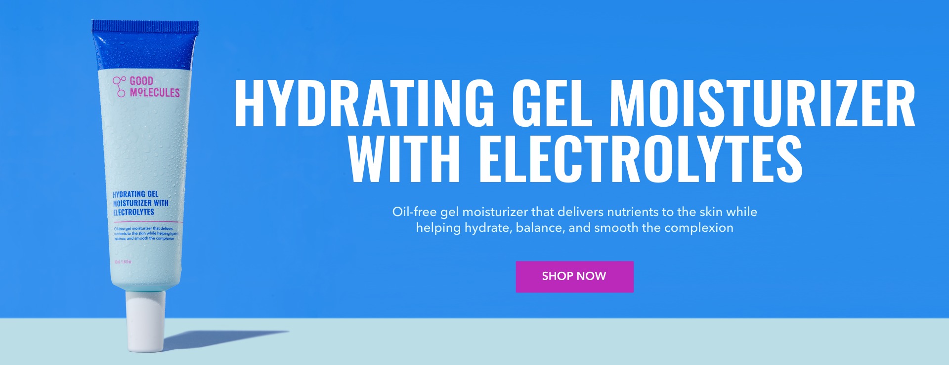 Hydrating Gel Moisturizer with Electrolytes