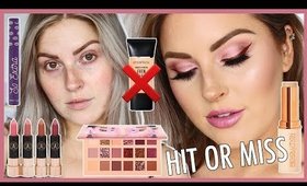 FULL FACE FIRST IMPRESSIONS 💣  NEW NUDE PALETTE & BEST DRUGSTORE FOUNDATION??