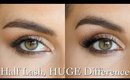 Accent Lashes: Best styles & tips for applying half lashes | Bailey B.