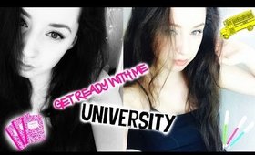 Get Ready With Me: Hair & Makeup for University / School / College / Work