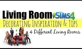 Living Room Decorating Inspiration & Tips Sims 4