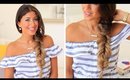 Three Way Fishtail Braid | Luxy Hair Tutorial