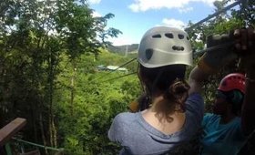 Antigua Rainforest - Ziplining