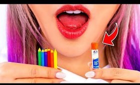 Making TINY School Supplies THAT ACTUALLY WORK! Miniature DIY Challenge