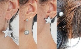 DIY Sparkly Earrings and Accessories