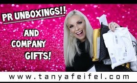 PR Unboxings!! | And Some Company Gifts! | Tanya Feifel-Rhodes