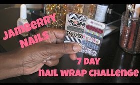 7 Day Jamberry Nails Nail Wrap Challenge