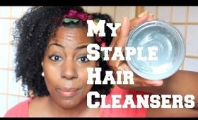 The ONLY Products I Use to Cleanse My Natural Hair