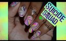 Suicide Squad Inspired Water Marble