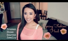 Spring Fashion Haul - Dresses, Shoes, Scarves & Jewelry - hollyannaeree
