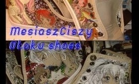 Otaku shoes Custom Painted manga style mlp shoes MesiaszCiszy