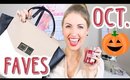 OCTOBER FAVORITES || Candles, Makeup, Music, Accessories