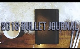 Setting up my FIRST Bullet Journal | My 2018 BuJo #SensesofSelf