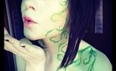 Poison Ivy Inspired Makeup