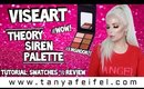 Viseart Theory Siren Palette #I’MSHOOK!! WOW! | Tutorial, Swatches, & Review | Tanya Feifel