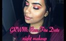 GRWM: Rose Fire Date Night Makeup