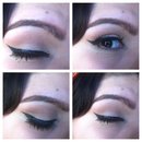 Everyday winged liner and defined crease