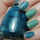 China Glaze Sea Horsin Around and Teal the Tide Turns