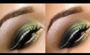 How to: Lime Green & Black Makeup Tutorial