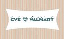 Small CVS and Walmart Haul