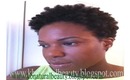 Natural Hair: Twist Out on Dry Hair using Cantu Shea Butter 4C TWA