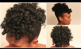 Curly High Puff | Natural Hair