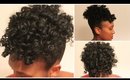 Curly High Puff | Natural Hair