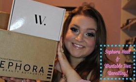 Sephora Haul and Wantable Box Unveiling | Summer 2014