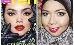 Siti Nurhaliza Inspired Makeup (Intrend Cover)