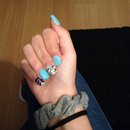 #blue#pérolas#nails