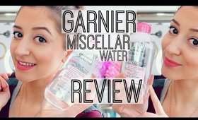 GARNIER MICELLAR CLEANSING WATER REVIEW | BIODERMA DUPE ?